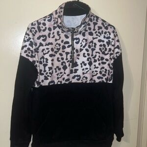 half zip up long sleeve